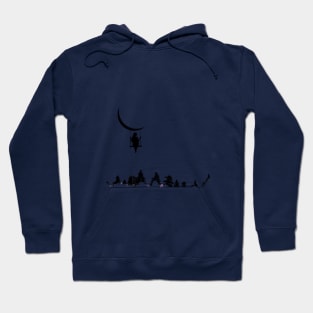 girl on swing Hoodie